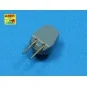 12 pcs 152 mm barrels for Nelson, Rodney, 1/700 - Aber Models RE-70...