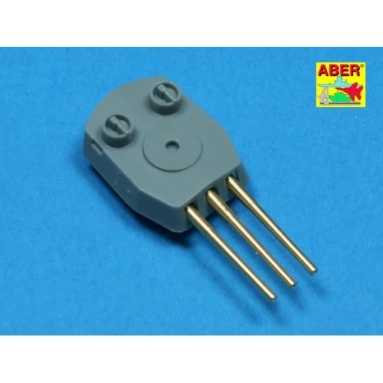 9 pcs 406 mm barrels for Nelson, Rodney, 1/700 - Aber Models RE-700...