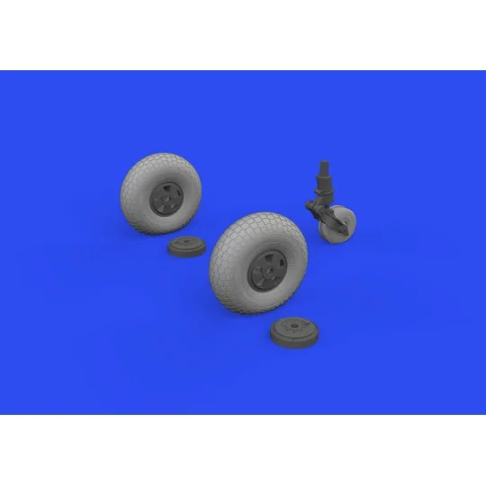 Mosquito wheels, 1/48 - Eduard Accessories 648746 Mosquito wheels, 1/48 - Eduard Accessories 648746