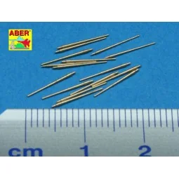 16 pcs 133mm barrels for King George V, 1/700 - Aber Models RE-700 L23 2