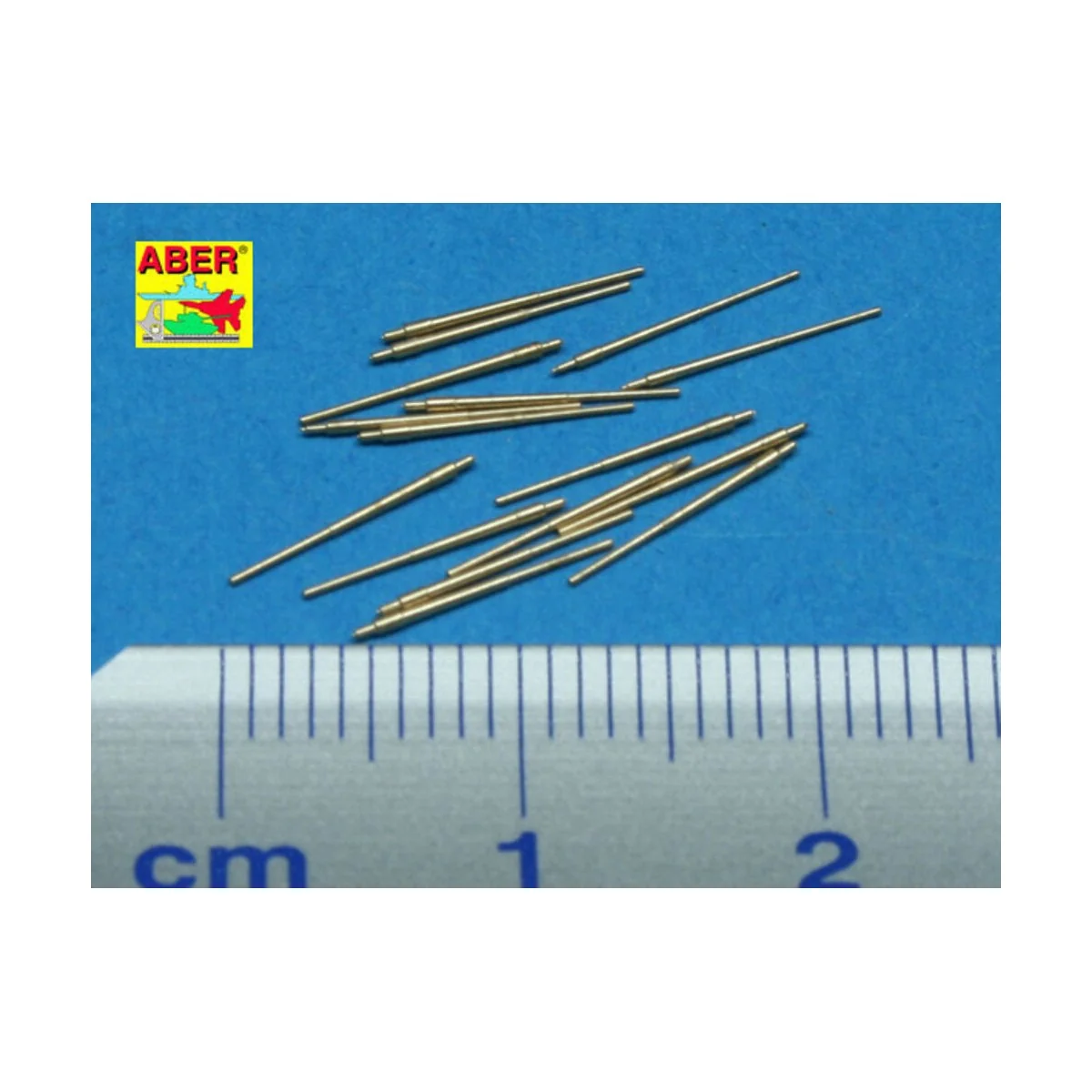 16 pcs 133mm barrels for King George V, 1/700 - Aber Models RE-700 L23
