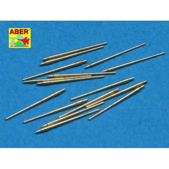 16 pcs 133mm barrels for King George V, 1/700 - Aber Models RE-700 L23