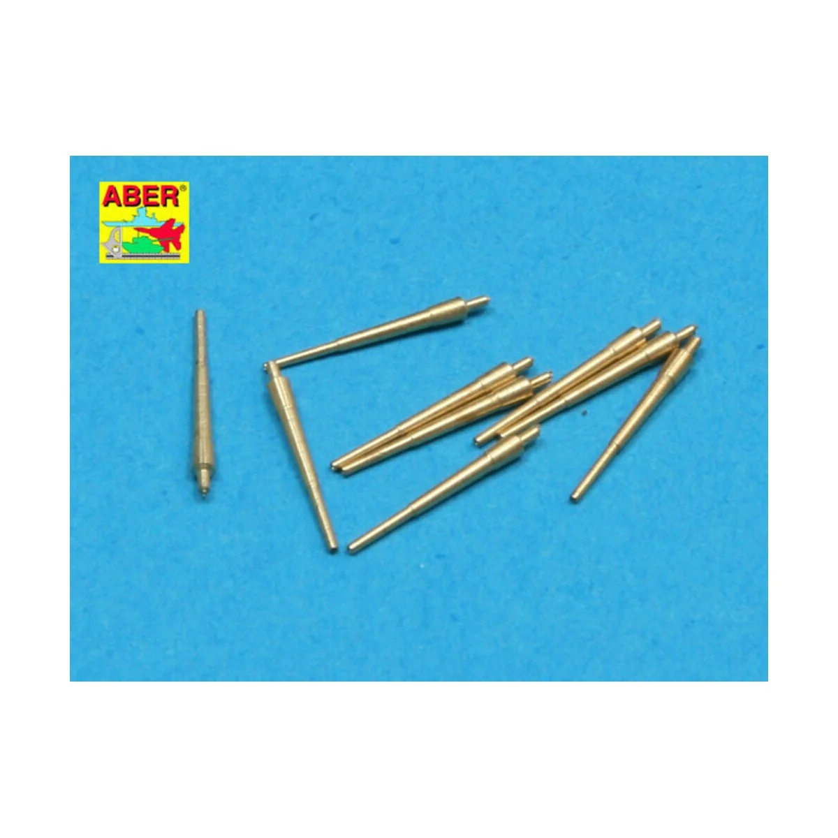 Set of 9 pcs 203 mm Barrels for New Orleans type, 1/700 - Aber Mode...