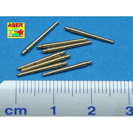 8 pcs 356mm barrels for Kongo, 1/700 - Aber Models RE-700 L28