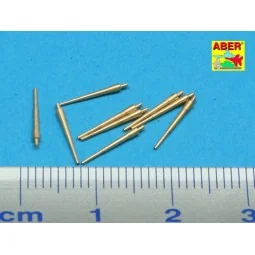 Set of 9 pcs 203 mm Barrels for New Orleans type, 1/700 - Aber Mode... 2