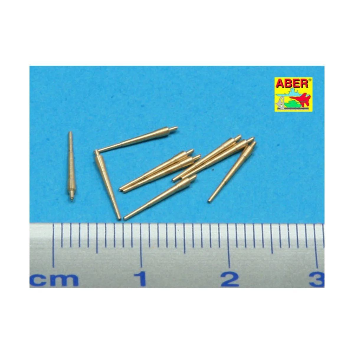 Set of 9 pcs 203 mm Barrels for New Orleans type, 1/700 - Aber Mode...