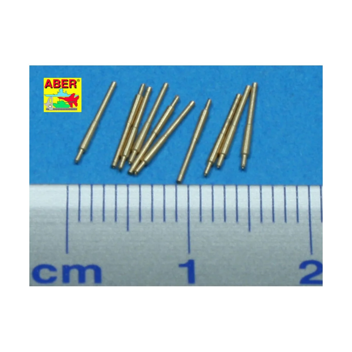 10 pcs 203 mm barrels for Atago, 1/700 - Aber Models RE-700 L27
