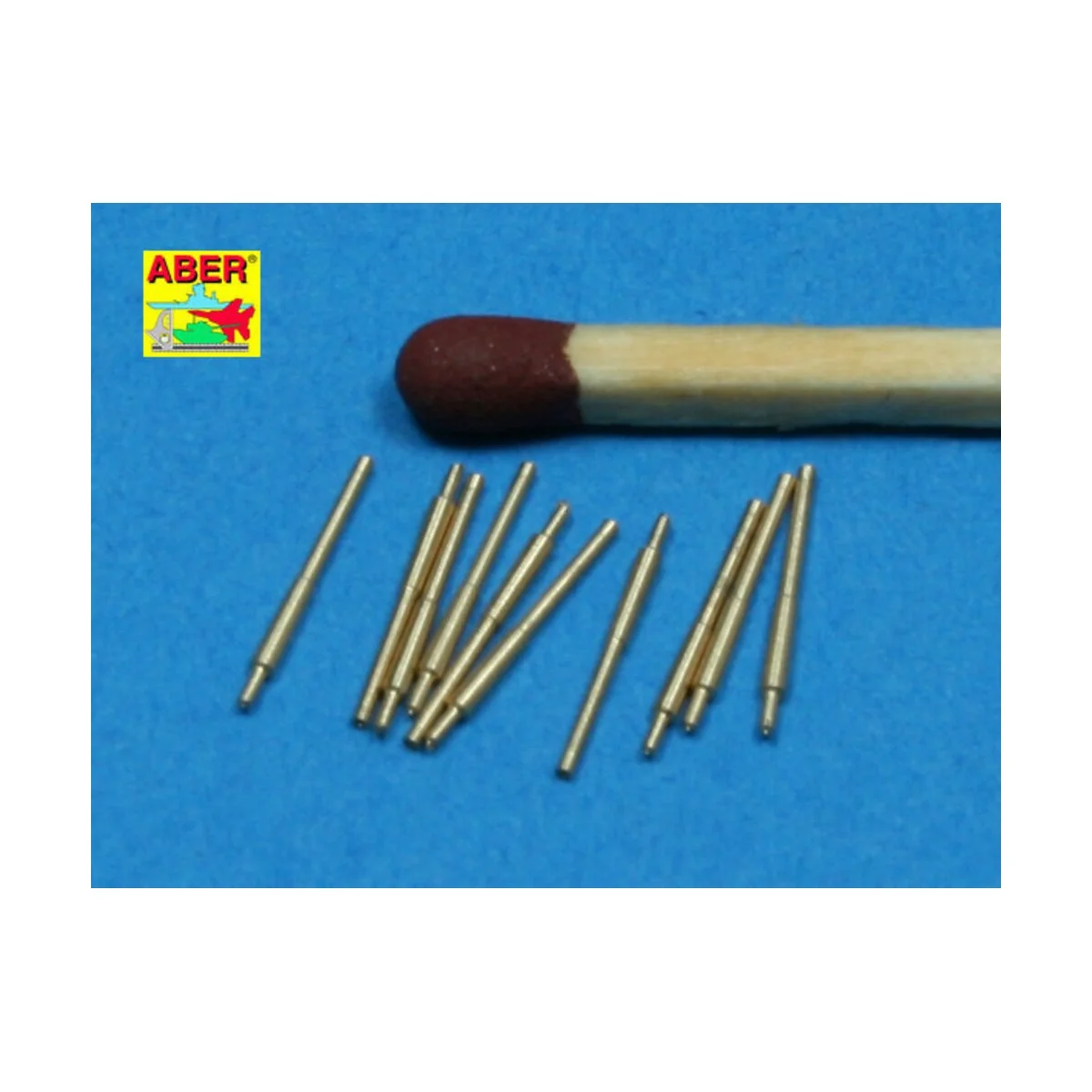 10 pcs 203 mm barrels for Atago, 1/700 - Aber Models RE-700 L27