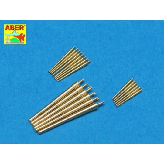 Barrels for Admiral Graf Spee, 1/700 - Aber Models RE-700 L32