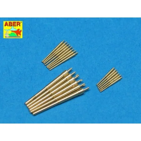 Barrels for Admiral Graf Spee, 1/700 - Aber Models RE-700 L32