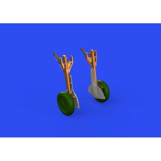 F6F undercarriage legs BRONZE, 1/48 - Eduard Accessories 648747