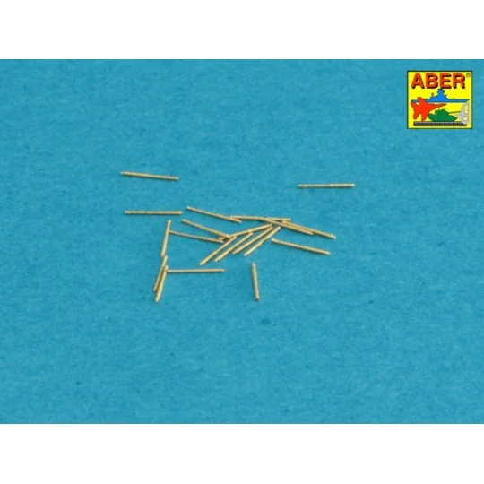 Set of 20 pcs 20 mm L/65 Breda gun barrels for Italian Navy ships, ...