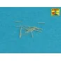 Set of 20 pcs 20 mm L/65 Breda gun barrels for Italian Navy ships, ...
