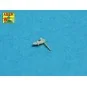 Set of 20 pcs 37 mm Breda, 1/700 - Aber Models RE-700 L36
