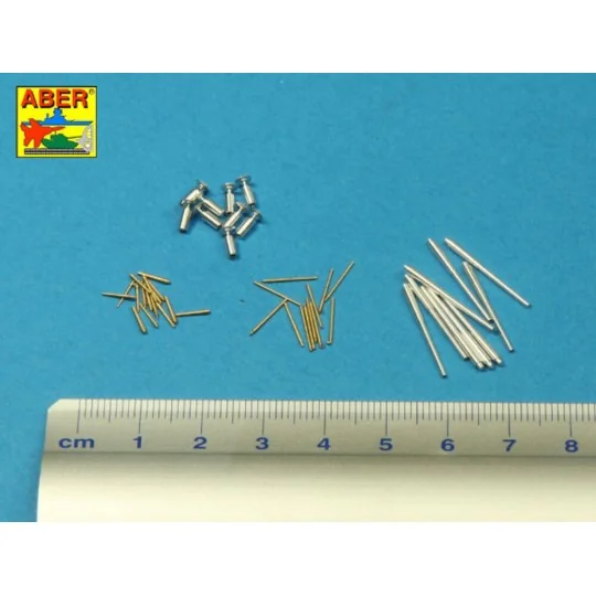 Set of barrels for RN Roma, Littorio or Vittorio Veneto, 1/700 - Ab...