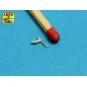 Set of 20 pcs 37 mm Breda, 1/700 - Aber Models RE-700 L36