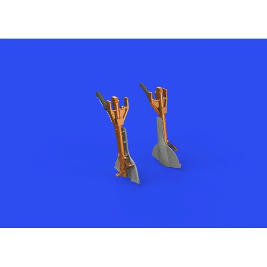 F6F undercarriage legs BRONZE 1/48 - Eduard Accessories 648747