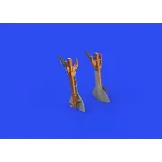 F6F undercarriage legs BRONZE 1/48 - Eduard Accessories 648747