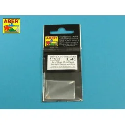 Set of 16 pcs 3, 7 cm Flak 42 gun barrels for German war ships, 1/7... 2