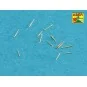 Set of 16 pcs 3, 7 cm Flak 42 gun barrels for German war ships, 1/7...