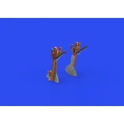 F6F undercarriage legs BRONZE, 1/48 - Eduard Accessories 648747