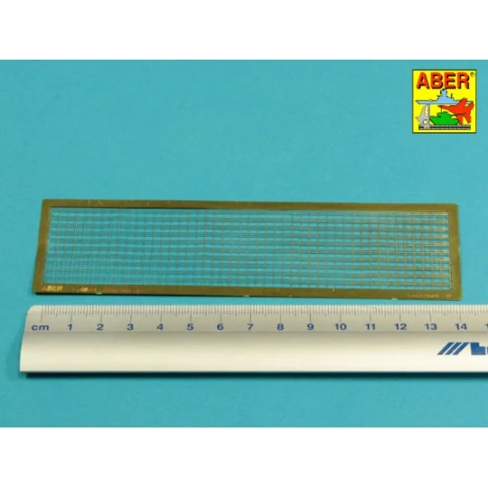 Railing 3 bar horizontal, 1/700 - Aber Models RE-700-01