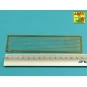 Railing 3 bar horizontal, 1/700 - Aber Models RE-700-01