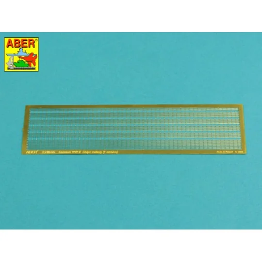 German WWII Ships railing (1 choice), 1/700 - Aber Models RE-700-05