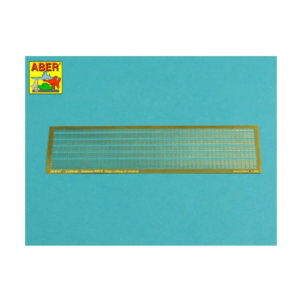 German WWII Ships railing (1 choice), 1/700 - Aber Models RE-700-05