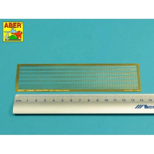 German WWII Ships railing (1 choice), 1/700 - Aber Models RE-700-05