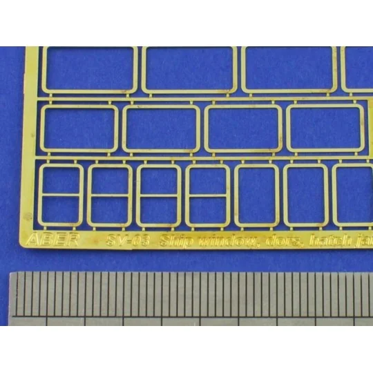 Windows, doors, hatch jambs (1 selection) - Aber Models RE-SV-03