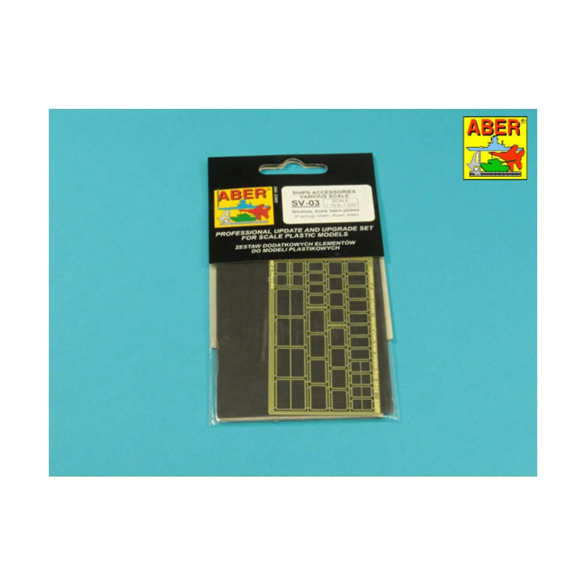 Windows, doors, hatch jambs (1 selection) - Aber Models RE-SV-03