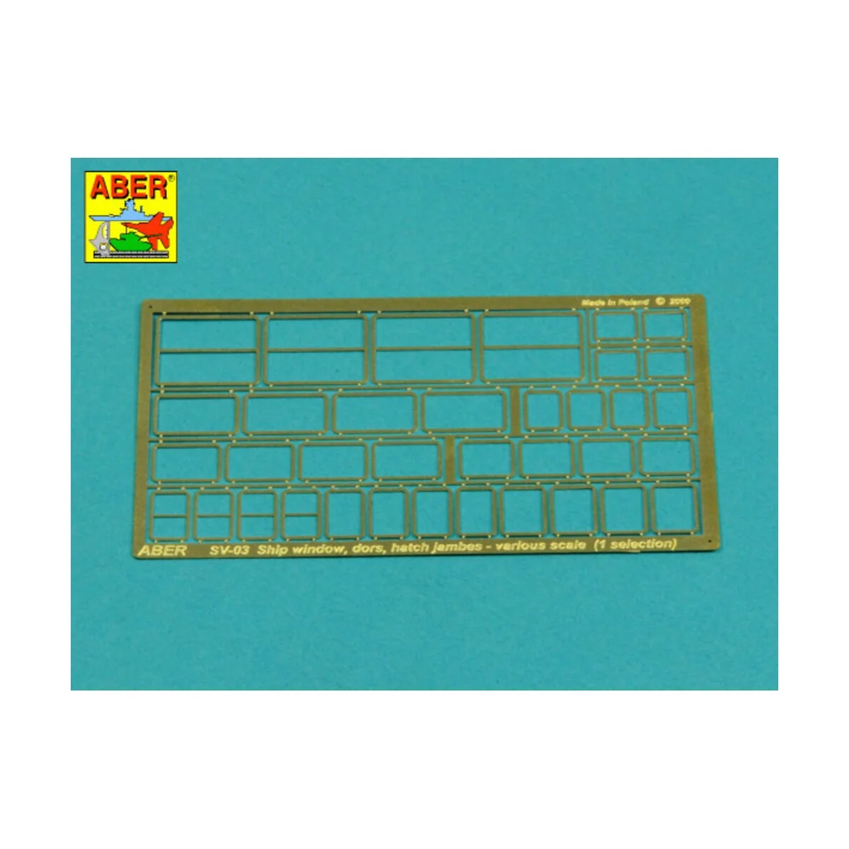Windows, doors, hatch jambs (1 selection) - Aber Models RE-SV-03