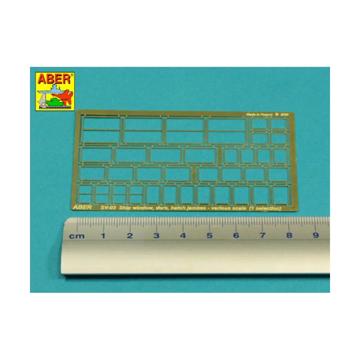 Windows, doors, hatch jambs (1 selection) - Aber Models RE-SV-03