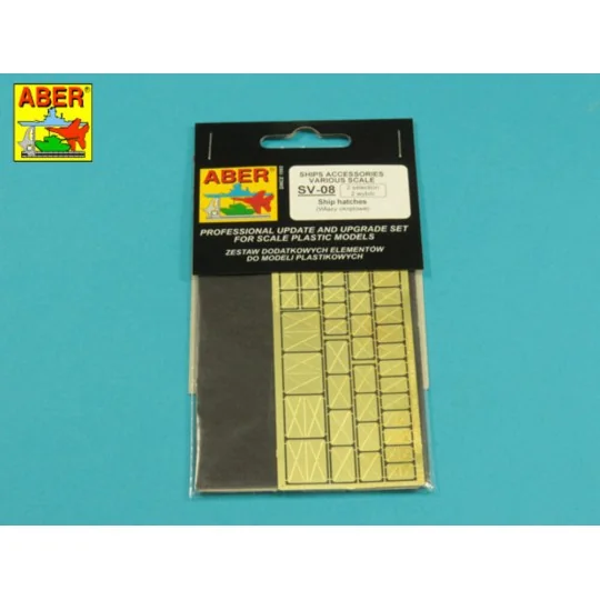 Schip hatches (2 selection) - Aber Models RE-SV-08