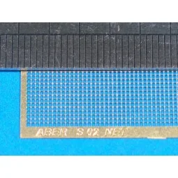 Nets and drilled plates ( 18 models -80x45mm ) - Aber Models S02