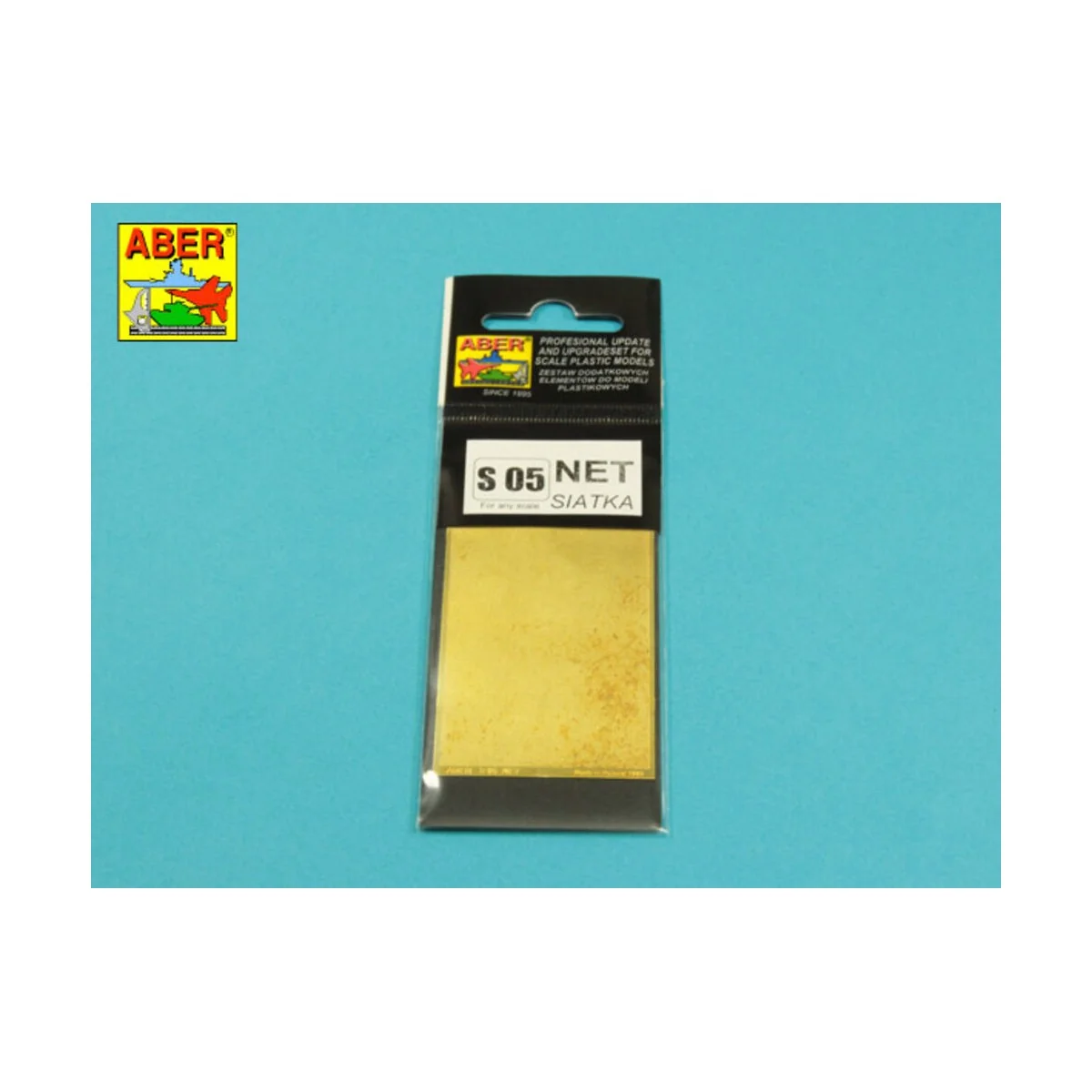 Nets and drilled plates ( 18 models -80x45mm ) - Aber Models S05