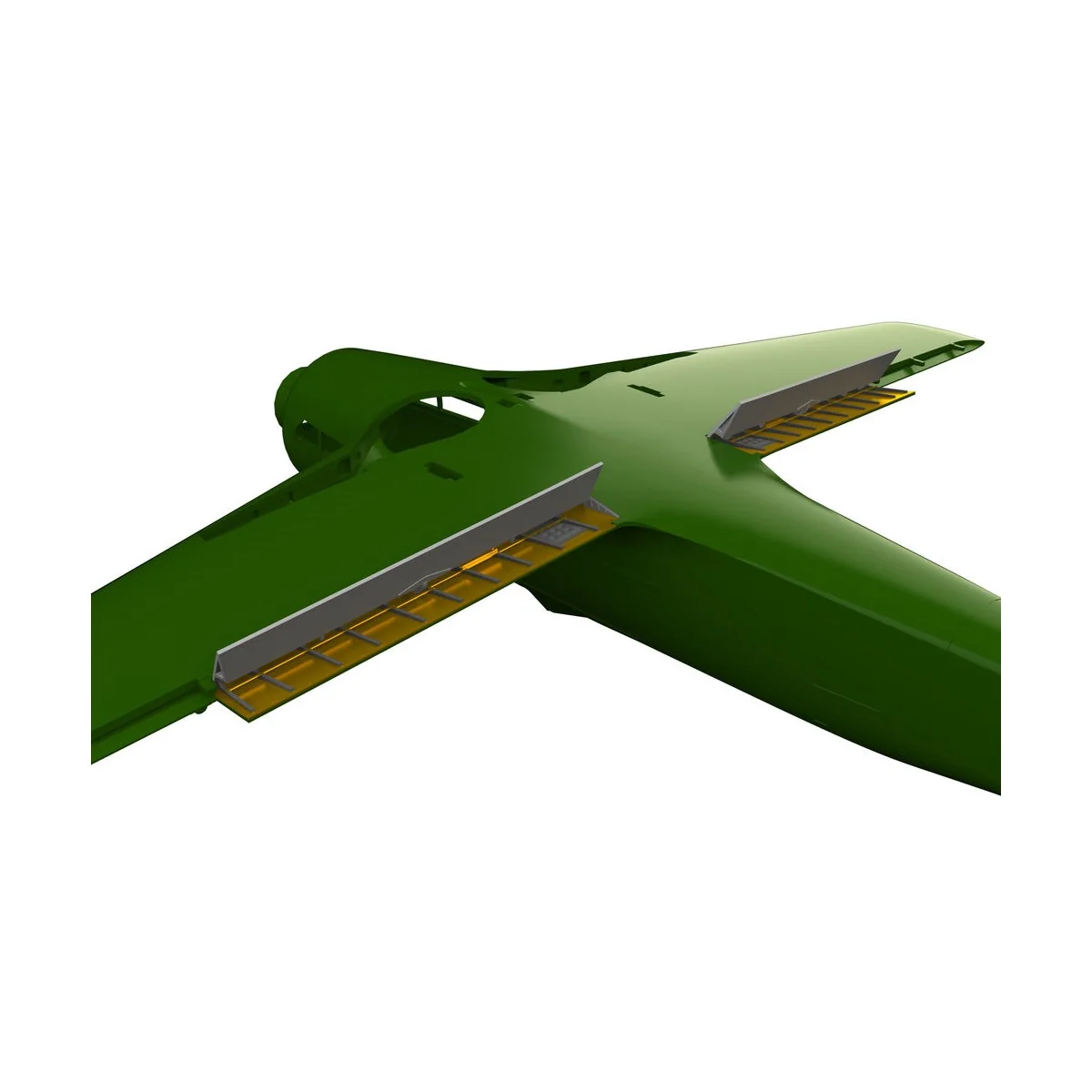 Fw 190D landing flaps wooden PRINT, 1/48 - Eduard Accessories 648757