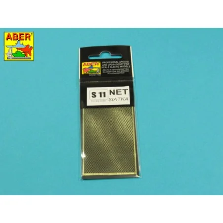Nets and drilled plates ( 18 models -80x45mm ) - Aber Models S11