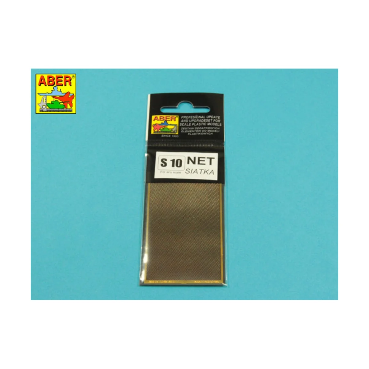 Nets and drilled plates ( 18 models -80x45mm ) - Aber Models S10