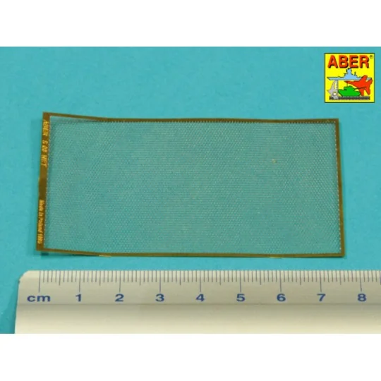 Nets and drilled plates ( 18 models -80x45mm ) - Aber Models S08
