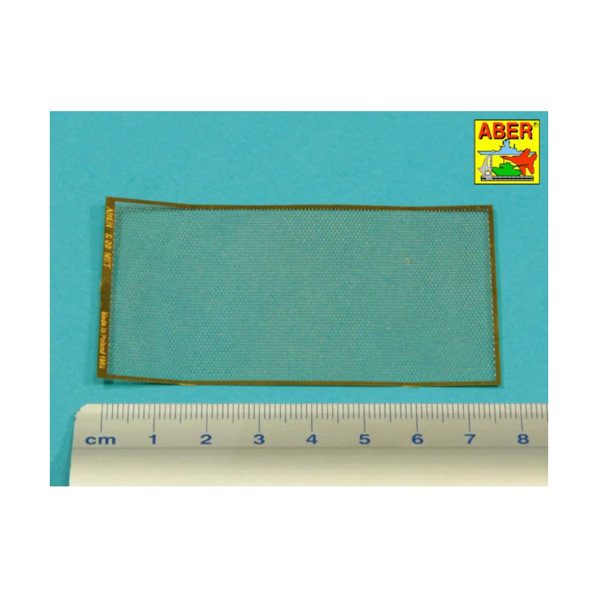 Nets and drilled plates ( 18 models -80x45mm ) - Aber Models S08