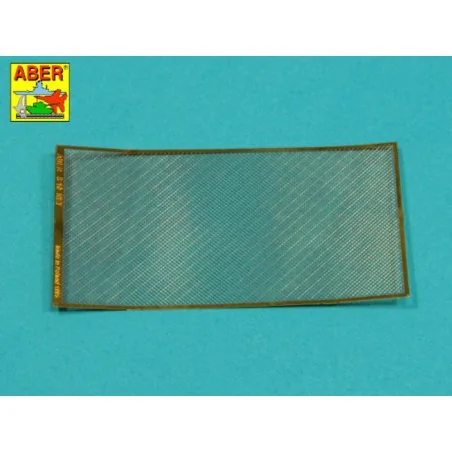 Nets and drilled plates ( 18 models -80x45mm ) - Aber Models S10