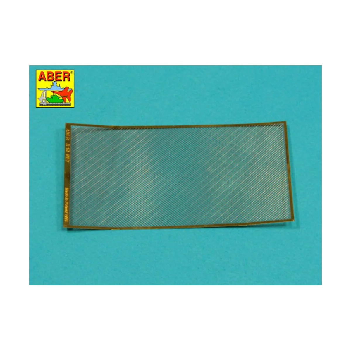 Nets and drilled plates ( 18 models -80x45mm ) - Aber Models S10