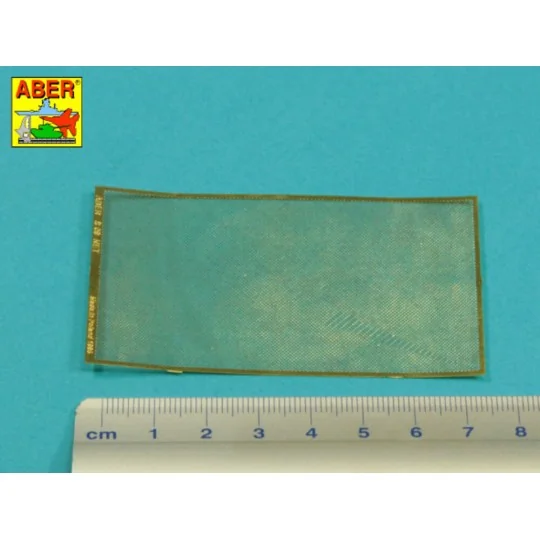 Nets and drilled plates ( 18 models -80x45mm ) - Aber Models S09