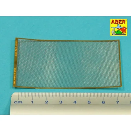 Nets and drilled plates ( 18 models -80x45mm ) - Aber Models S10