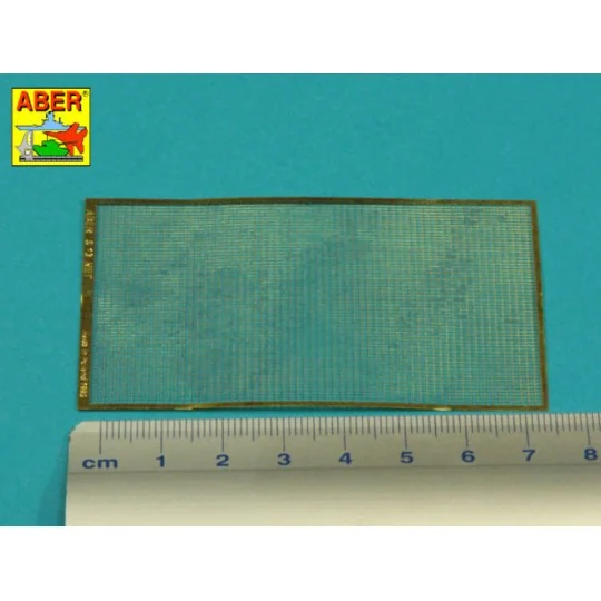 Nets and drilled plates ( 18 models -80x45mm ) - Aber Models S13