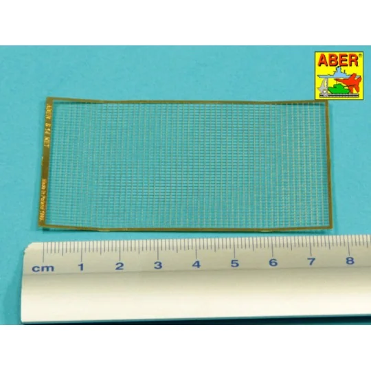 Nets and drilled plates ( 18 models -80x45mm ) - Aber Models S14