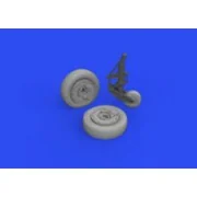 A-1J wheels - Eduard Accessories 648761