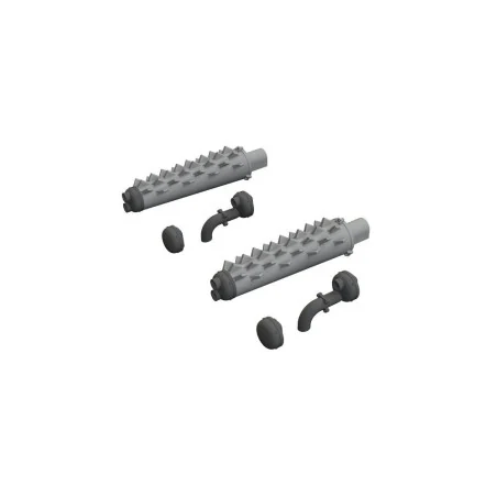 Beaufighter exhausts PRINT, 1/48 - Eduard Accessories 648762